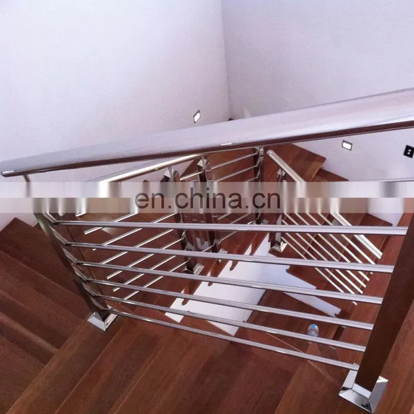Design Fashion Modern Exterior Stair Floor Stainless Steel Handrail photo-3