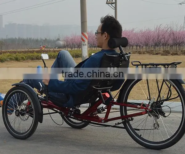 Disc Brake One Person Recumbent Tricycle photo-6