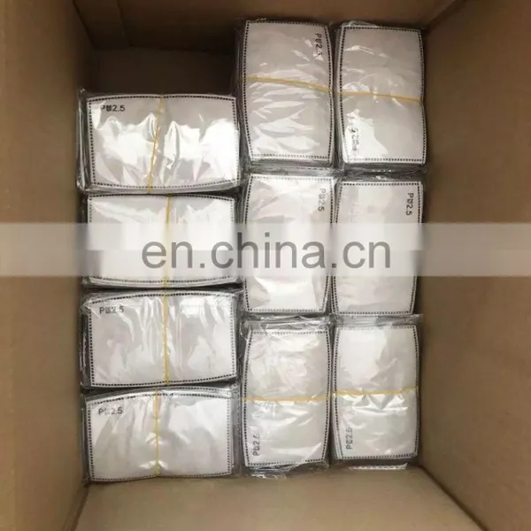 Child High Quality Replaceable 5 Layer Pm2.5 Anti Virus Bacteria Filter Anti Dust Activated Carbon Filters For Face Mask photo-2