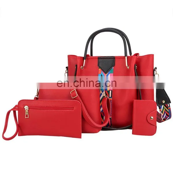 Large Capacity Crossbody Bags, 4 Pcs Set Women Shoulder Bags Female Ladies Hand Bags Handbags Set/ photo-4