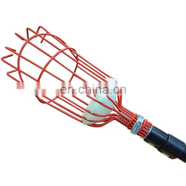 Best Selling 13 Foot Garden Tools Twist on Light Weight Adjustable Telescopic Fruit Picker With Basket and Pole photo-4