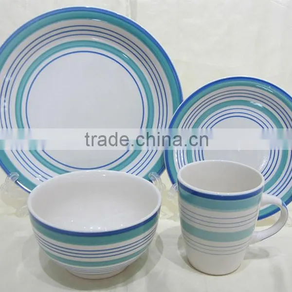 Porcelain Dinner Set With Gift Box Fine Hand Printed Dinner Set With Stoneware Material photo-3