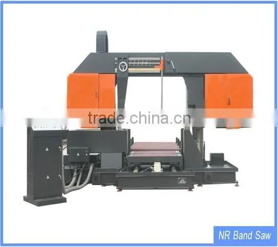 GZ42100 China Double Column Hydraulic Horizontal Band Saw Machine Wood Splitter photo-3