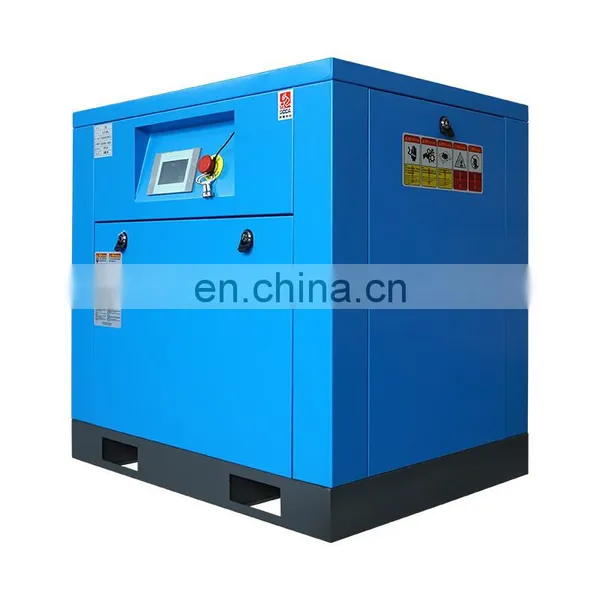 Hot Sales Compressed Screw With Dryer 15kw 22kw Screw Air Compressor Air Storage Tank photo-5