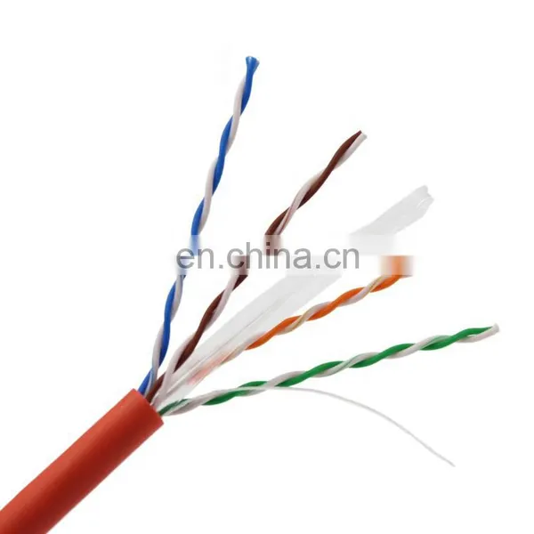 Comonication Network Cable Utp Black Stranded Cat 6a Cable 305m Box Network photo-3