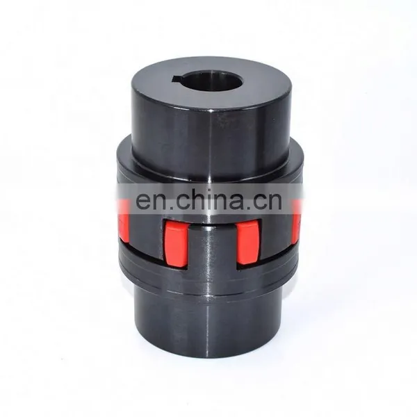 Metal JIS Type DJ-A Flexible Shaft Coupling With PU or Rubber Spider Elastic Element Jaw Couplings photo-3