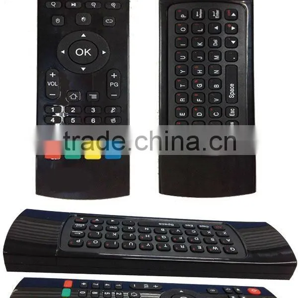 Ultra Flexible Six-axis Gyro- Sensor Fly or Air Mouse /2.4G Wireless Remote Control for Android System, PC, Smart TV and IPTV photo-4