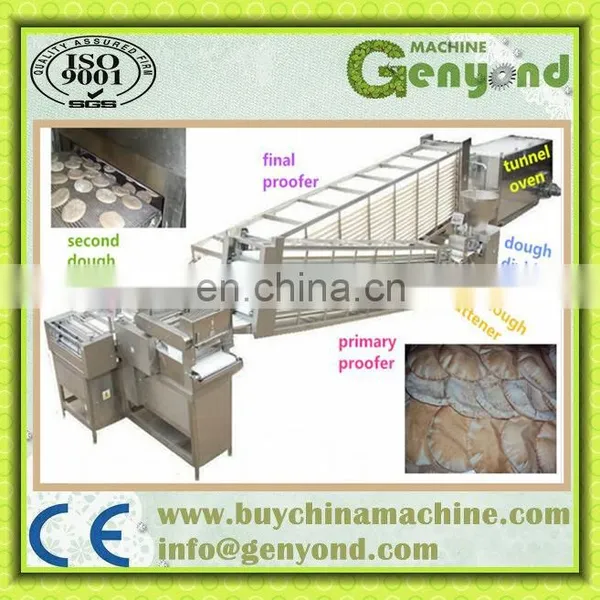 Factory Automatic Pancake Production Line Roti Pita Bread Baking Making Machine Process Plant Arab Bread Processing Line photo-2