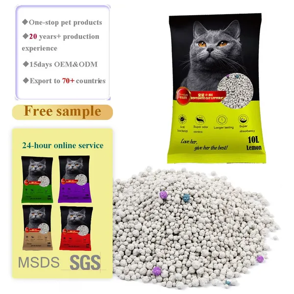 Pet Product: Hot Sell Bentonite Cat Litter photo-3