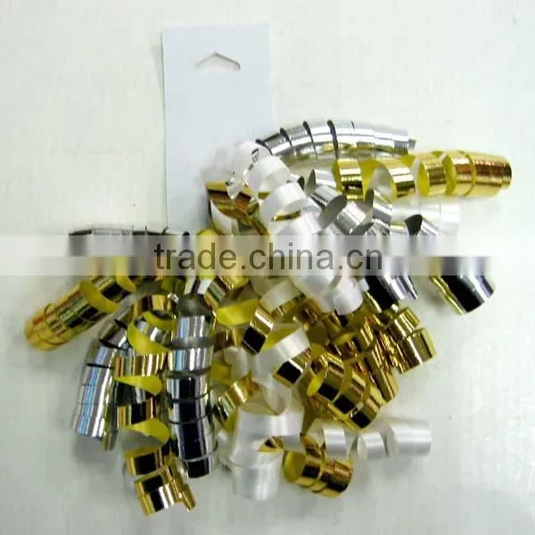 Curling Plastic Ribbons Pull Bow /Curly Bow With Double Face and Christmas/wedding/party Poly Packing Curly Ribbon Bow photo-4