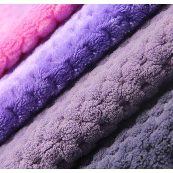 100% Polyester Jacquard Flannel Fleece Knitted Fabric photo-3