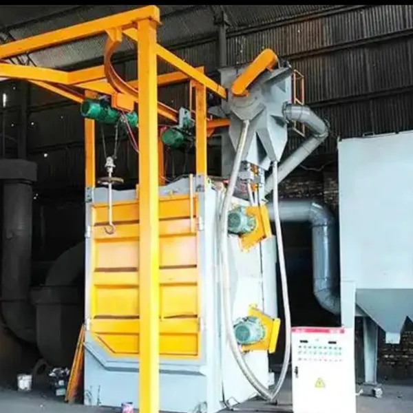 Hook Type Shot Blasting Machine for Surface Cleaning of Workpieces photo-3