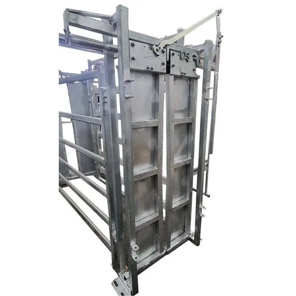 High Quality Cattle Chute Crushes Cattle Squeeze Crush for Fencing Trellis & Gates photo-4