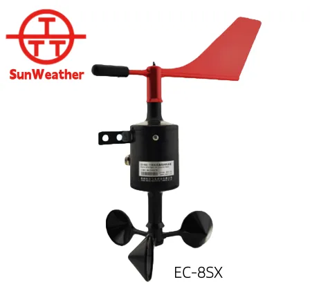EC-8SX ABS Plastic Digital Anemometer for Weather Stations RS485 4-20mA 0-5V Wind Direction Sensor 3 Cup Wind Speed Sensor