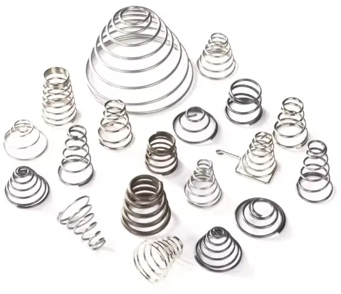 Custom Stainless Steel Tapered Tower Spring Conical Spiral Cone Shaped Compression Springs