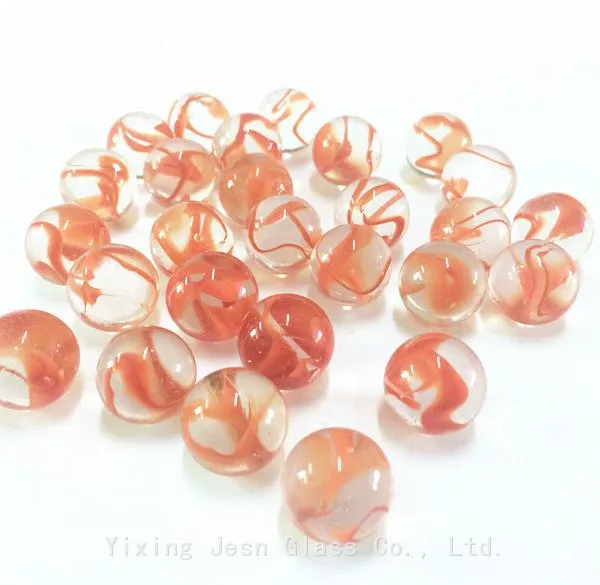 Wholesale Glass Beads Marbles 16mm 25mm Colorful Glass Beads Fishbowl Decorative Beads Craft Ball photo-2