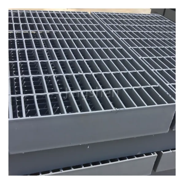 Q235 Hot-Dip Galvanized Industrial Welding Floor Steel Grating Safety Plate photo-4