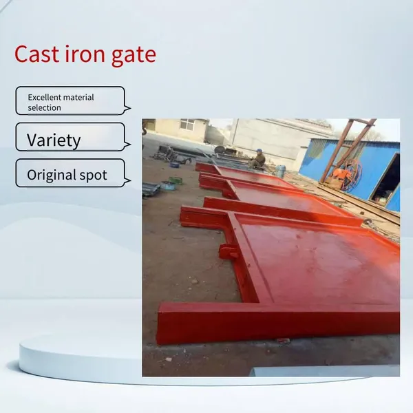 Pictures of Cast Iron Gate Flap Valves for Channel Water Stop and Backflow Prevention photo-2