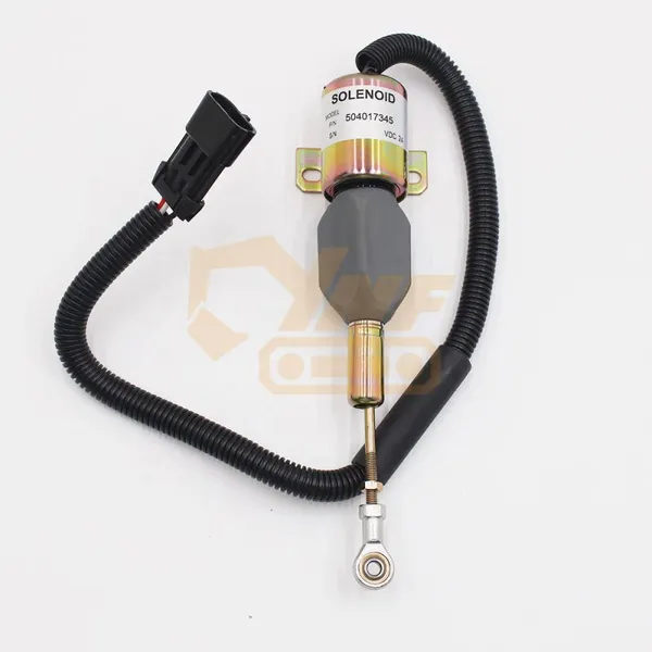 24V Stop Solenoid Switch Cut Off Solenoid for E215 BTG18032 ES1751E24V ES1751E-24V 504017345 photo-3
