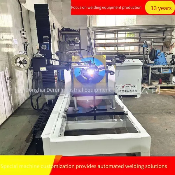 Automatic Welding Equipment for Chemical Pipeline Prefabrication, Tig/mig Welding Machine for Stainless Steel and Carbon Steel Pipe Flange Circumferential Seams photo-3