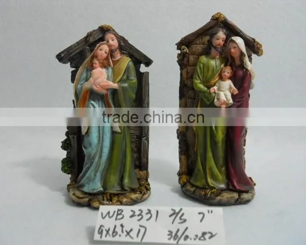 Polyresin Religious Nativity Set Religious Item Home Decoration Desktop Decoration photo-3