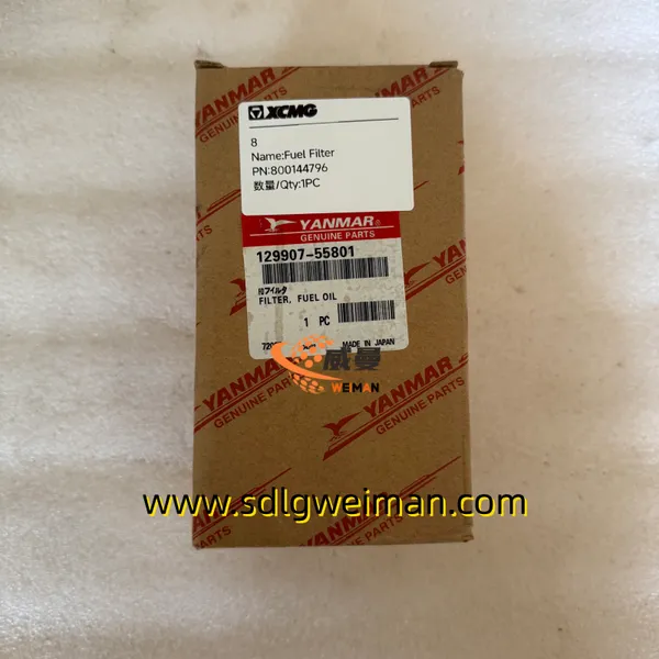 Original XCMG Fuel Filter 800144796 129907-55801 For LW300KN Wheel Loader Engine Parts photo-5
