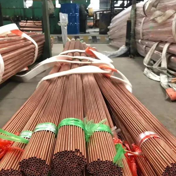 Industrial Copper Tube - Hard Temper, Mirror Finish, Export Grade