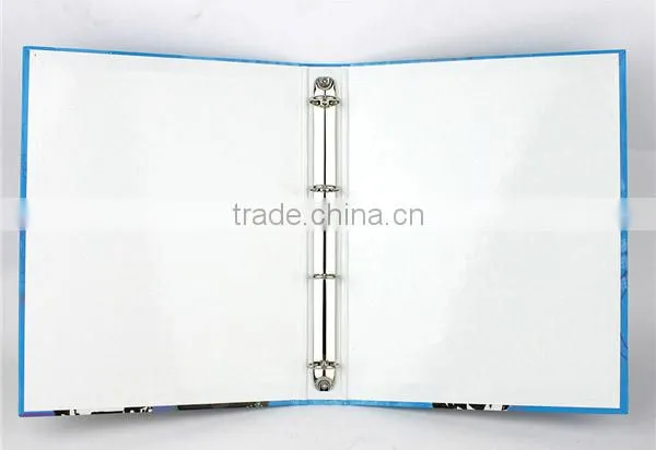 A4 Colorful Cover Ring Binder Pvc pp photo-2