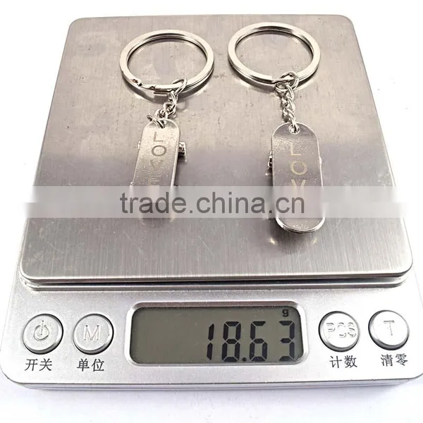 Fashion Jewelry 2015 Steel Jewelry Cute Design Couple Keychains photo-5