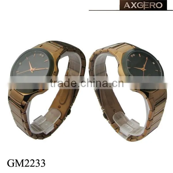 Japan Movt Couple Lover Q&q Quartz Stainless Steel Wrist Watch photo-3