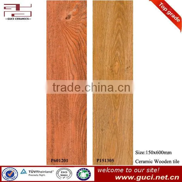 Wood finish rustic tiles