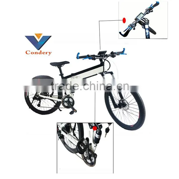 New 26-inch Mountain Bike Folding Electric Bike photo-3