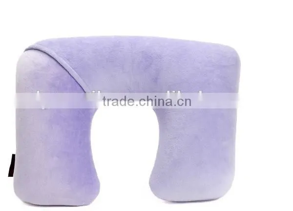 High Quality Portable Design Inflatable Airplane Neck Pillow photo-2
