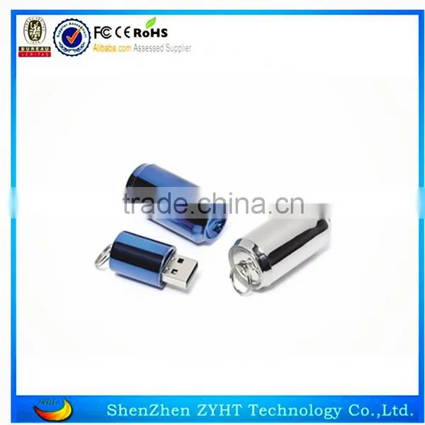 Portable Slim Metal Usb Stick Cola Can 4g/8g Usb Disk photo-3