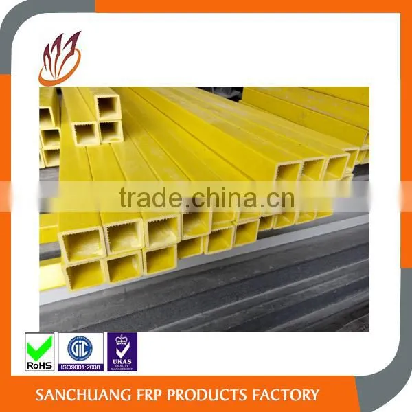 Natural Surface Treatment and Building Application FRP Fiberglass Square Tube photo-4