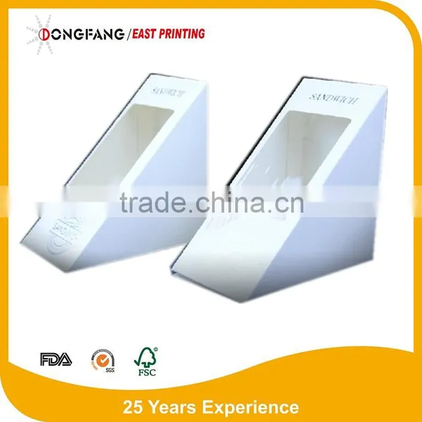 New Paper Sandwich Packging Box Take Away Paper Sandwich Box photo-2