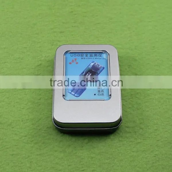 USB OLED 3 Tester Four Bit Voltage Current Meter Power Capacity Mobile Power Supply Detection D3A4 photo-2
