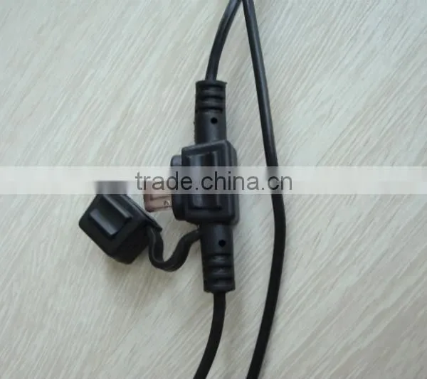 Battery Ternder SAE Connector Cable With In-line Fuse and Ring Connectors for Motorcycle/Car/ATV/Boat Battery photo-2