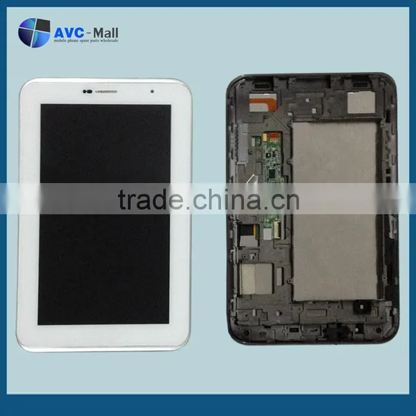 LCD Screen and Digitizer Assembly With Frame Samsung GALAXY Tab 2 7 P3100 White