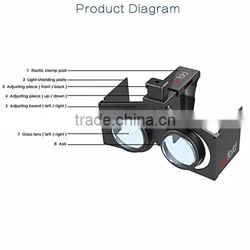 2016 vr Shinecon 3d vr Glasses for Smartphone Game Movies photo-3