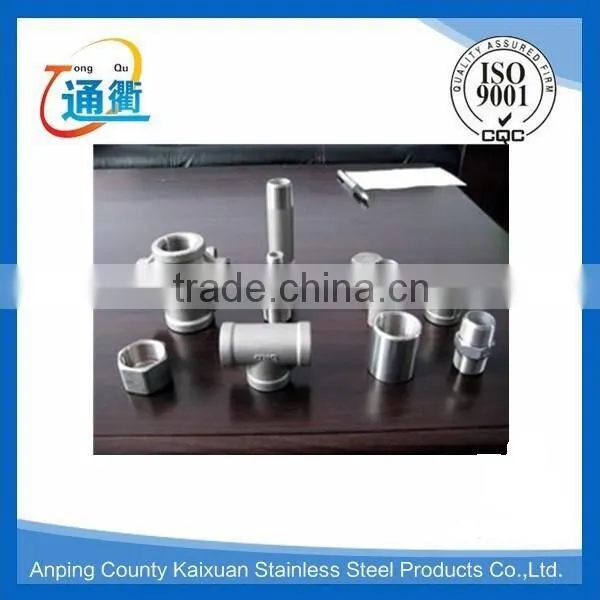 Made in China Casting Stainless Steel Press Pipe Fittings 1/4" Bsp photo-4