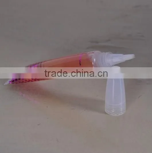 Makeup Lip Gloss Container Brush Set Plastic Cosmetic Tube photo-3
