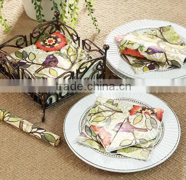 Custom Printing Paper Napkin for Restaurant Full Printed Napkin photo-3