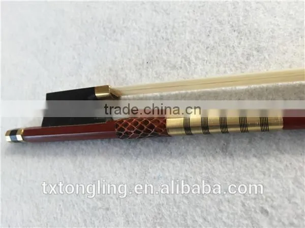 Brazil Wood Stick With Ebony Violin Bow Frogs Quality Choice photo-5