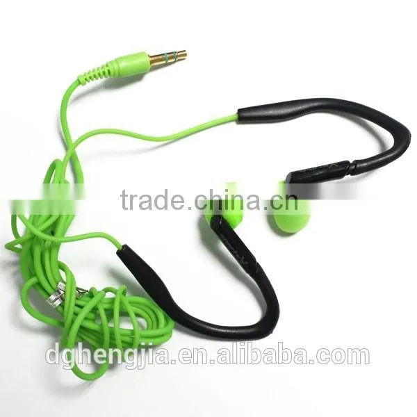 2014 Product New Super Bass Stereo Fashion Mp3 Mobile Phone Sport Earhook Headphones China Factory Manufacturer photo-2