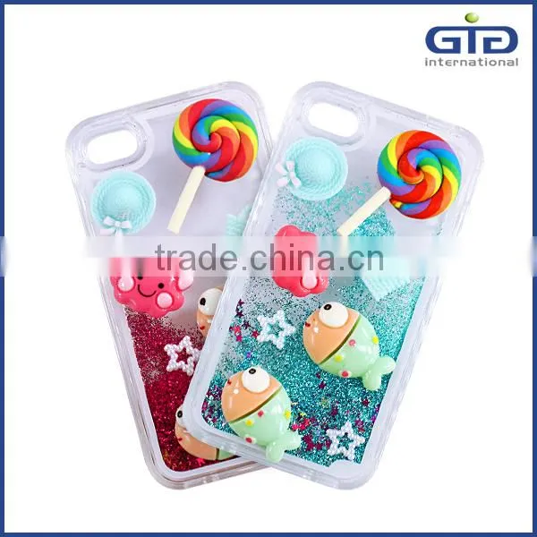 [GGIT] Liquid With Labels for IPhone 6 DIY Cell Phone Cover photo-6