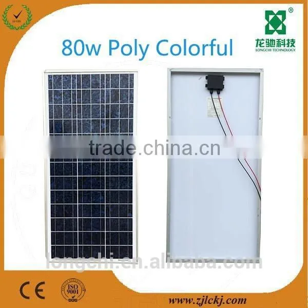 80w Solar Panel Poly Colorful Solar Panel 80w Hot Sell Directly From Factory photo-2