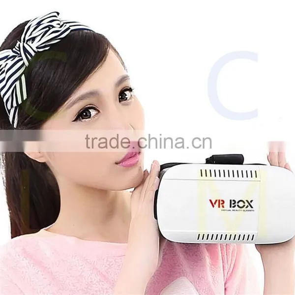 2016 Hottest New Style ABS Plastic VR Box Watch Game 3D Glasses Virtual Reality Headset photo-6