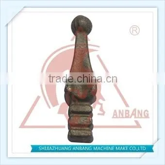 Wrought Iron Spearhead, Forged Iron Spear photo-6