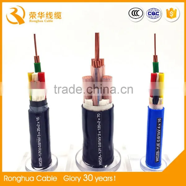 Factory Copper Electric Cable 35mm 300 sq mm 4core Electric Power Cable Armored photo-4